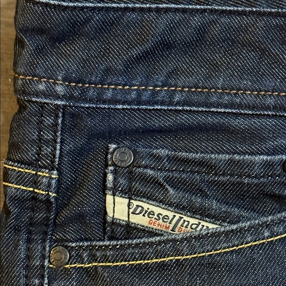 Diesel Viker Dark Wash Jeans SZ 29/32 distressed - Picture 6 of 14